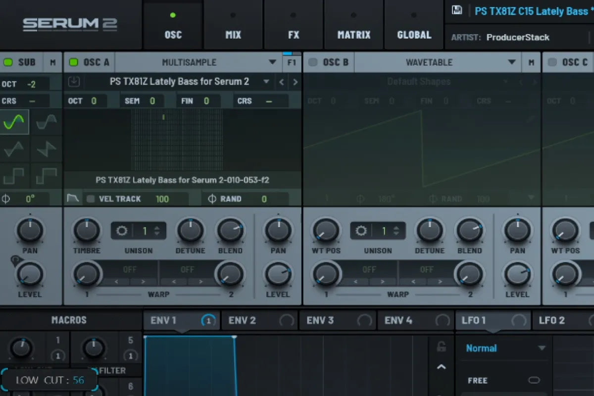 Multi-sampling vintage hardware into Serum 2 to keep its authentic character