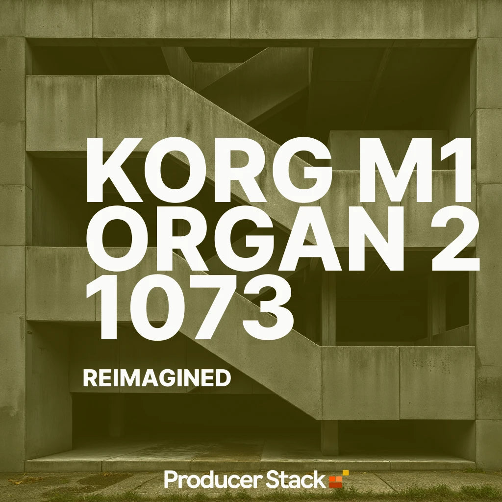Promotional Image for The Korg M1 Organ 2 1073 Serum 2 Preset and Ableton Live Rack from ProducerStack.com