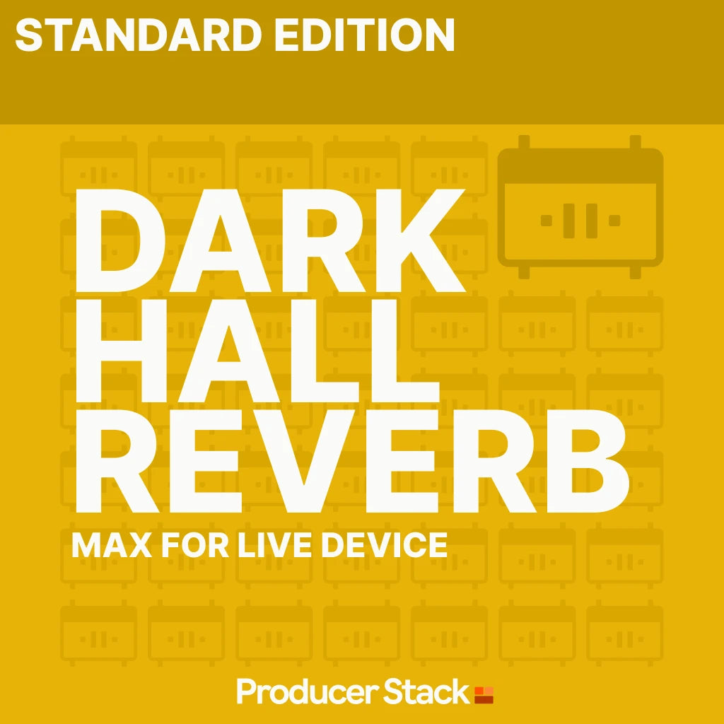 Dark Hall Reverb Max for Live Audio Device for Ableton