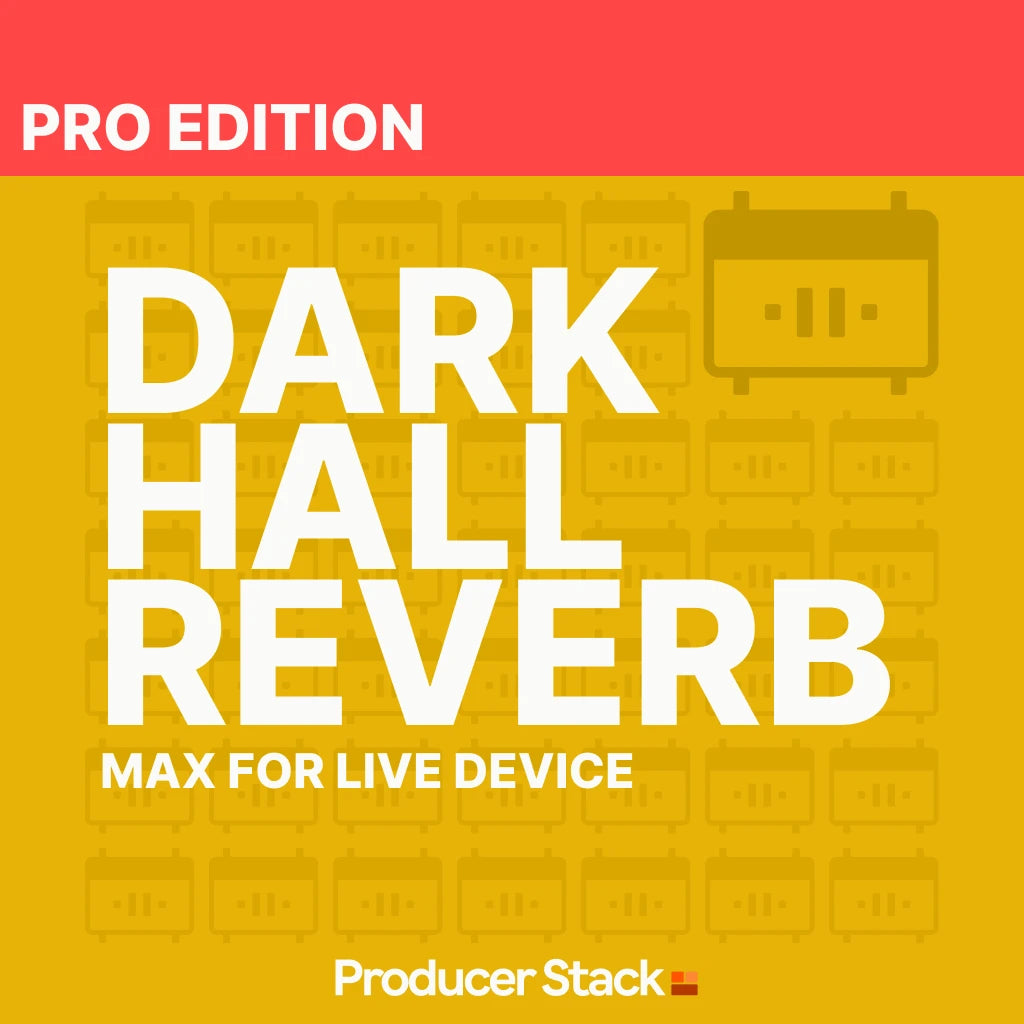 Dark Hall Reverb Max for Live Audio Device for Ableton