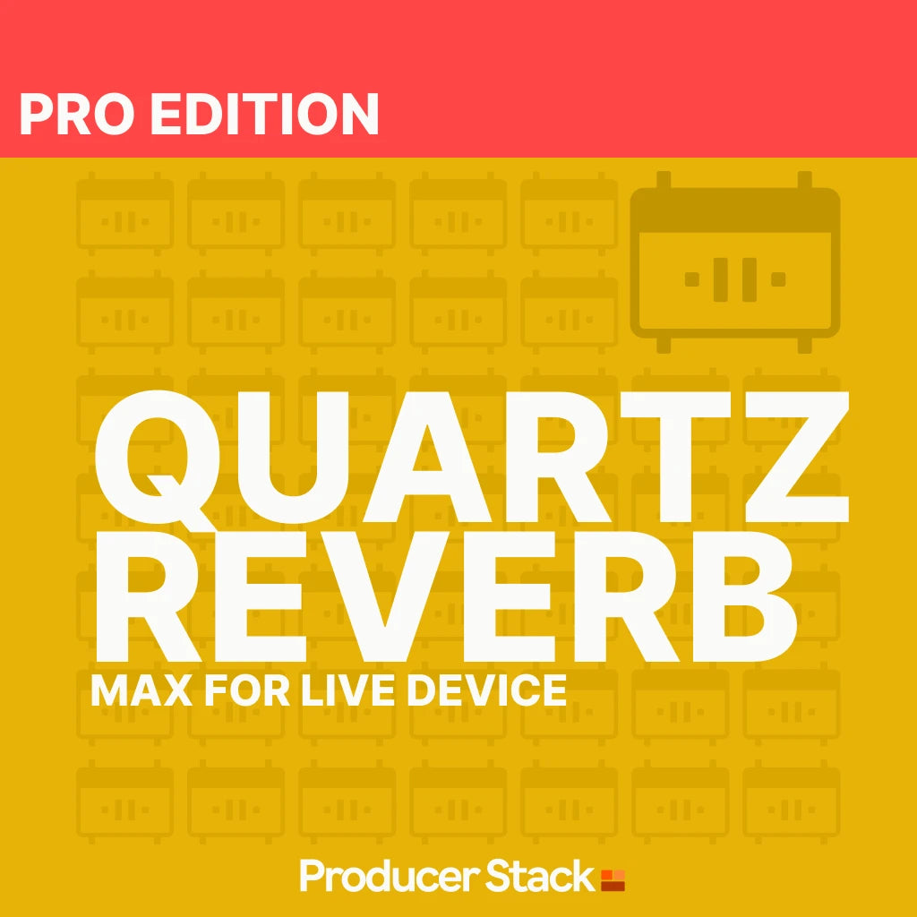 Quartz Reverb Max for Live Audio Device