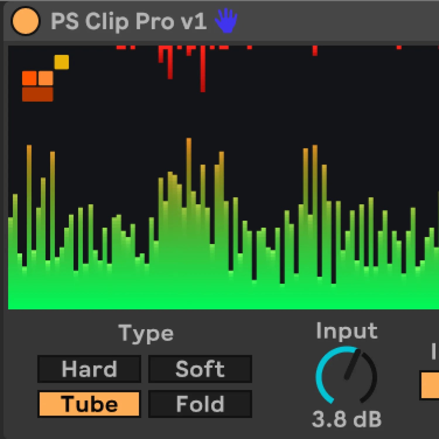 Clip Pro device loaded on midi tracks in Ableton Live 12 with Tub and Ultra settings