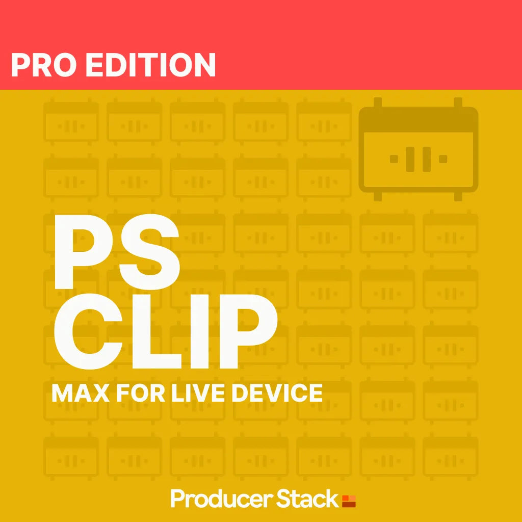 Clip with Character: PS Clip Pro Max Tool for Live Device for Ableton Live