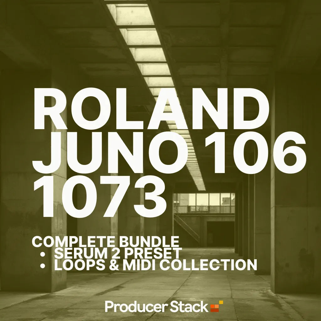Roland Juno 106 | Analog Pad & Bass Multi-Sample for Serum 2