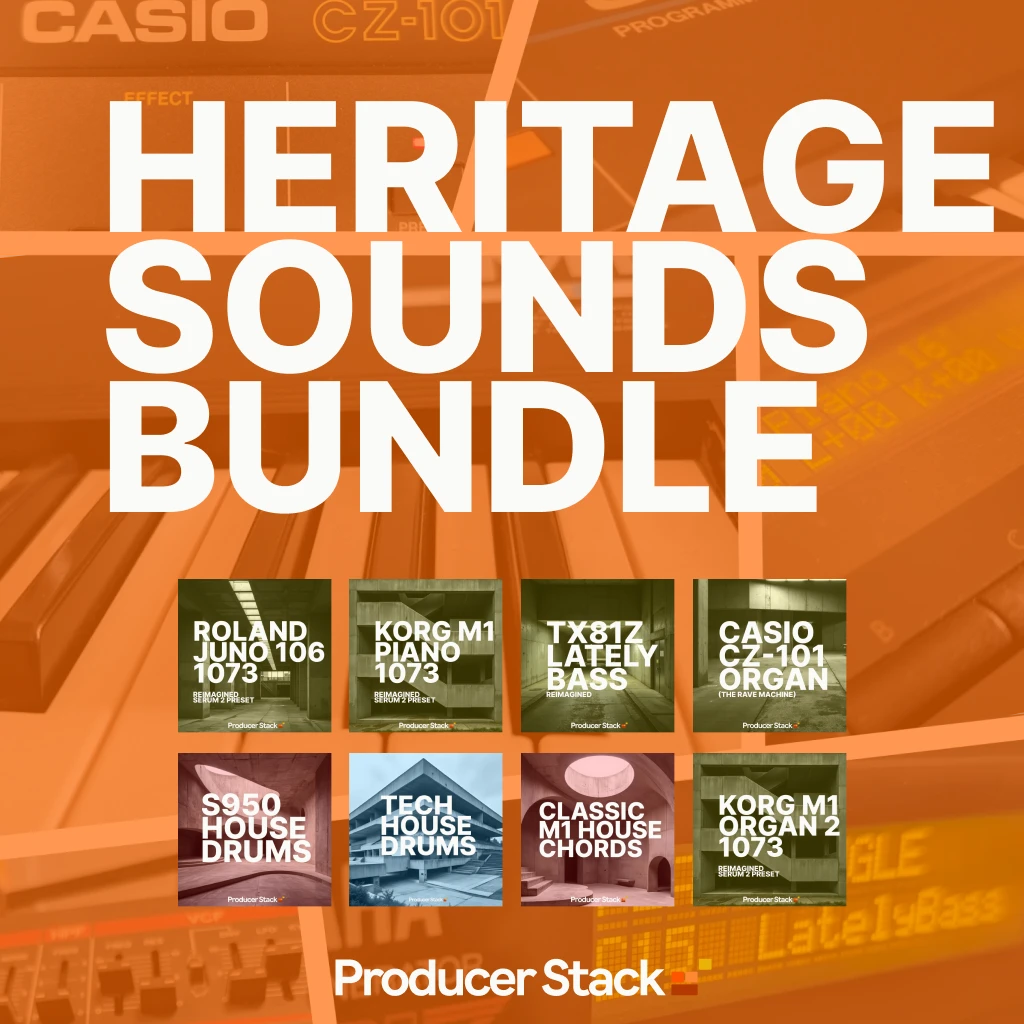 The Heritage Sounds Bundle | Korg M1, Juno 106, TX81Z & More