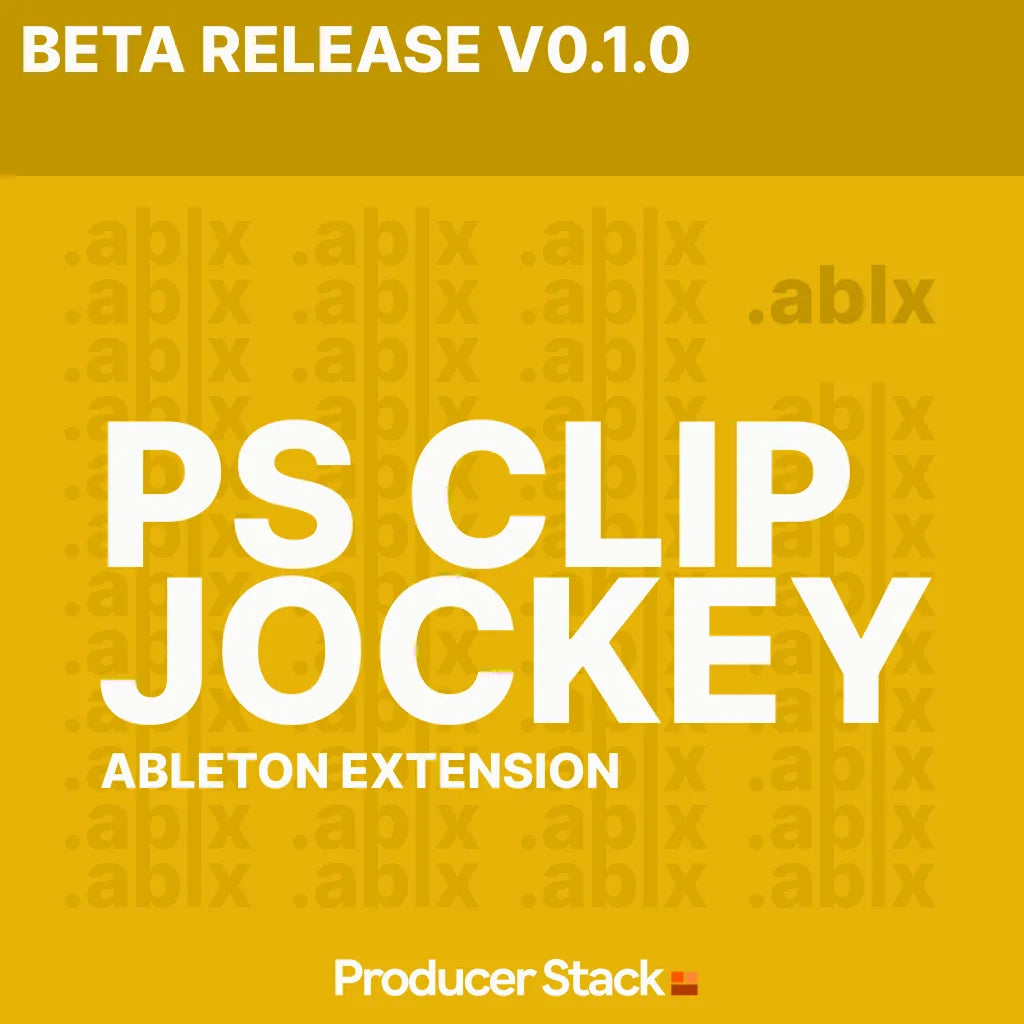 PS Clip Jockey ghost clips extension for Ableton Live 12