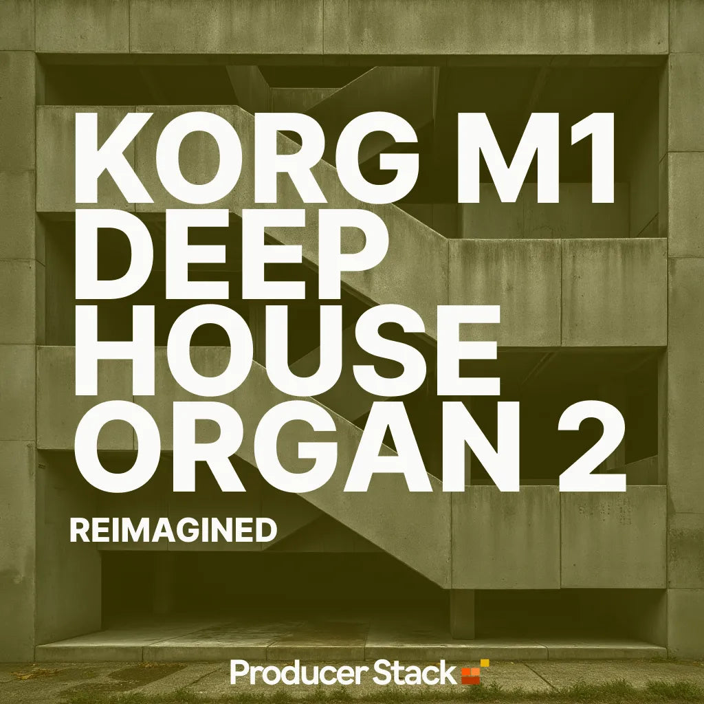 Korg M1 Organ 2 deep house organ sample pack — Serum 2 preset and Ableton Rack