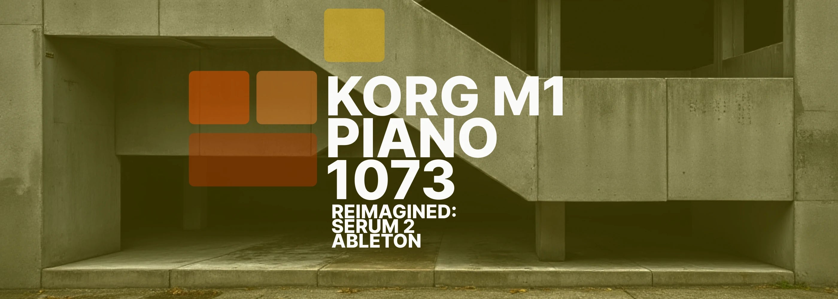 Promotional Image for The Korg M1 Organ 2 1073 Serum 2 Preset and Ableton Live Rack from ProducerStack.com
