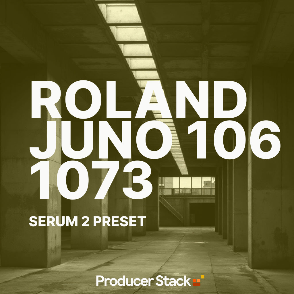 Roland Juno 106 | Analog Pad & Bass Multi-Sample for Serum 2