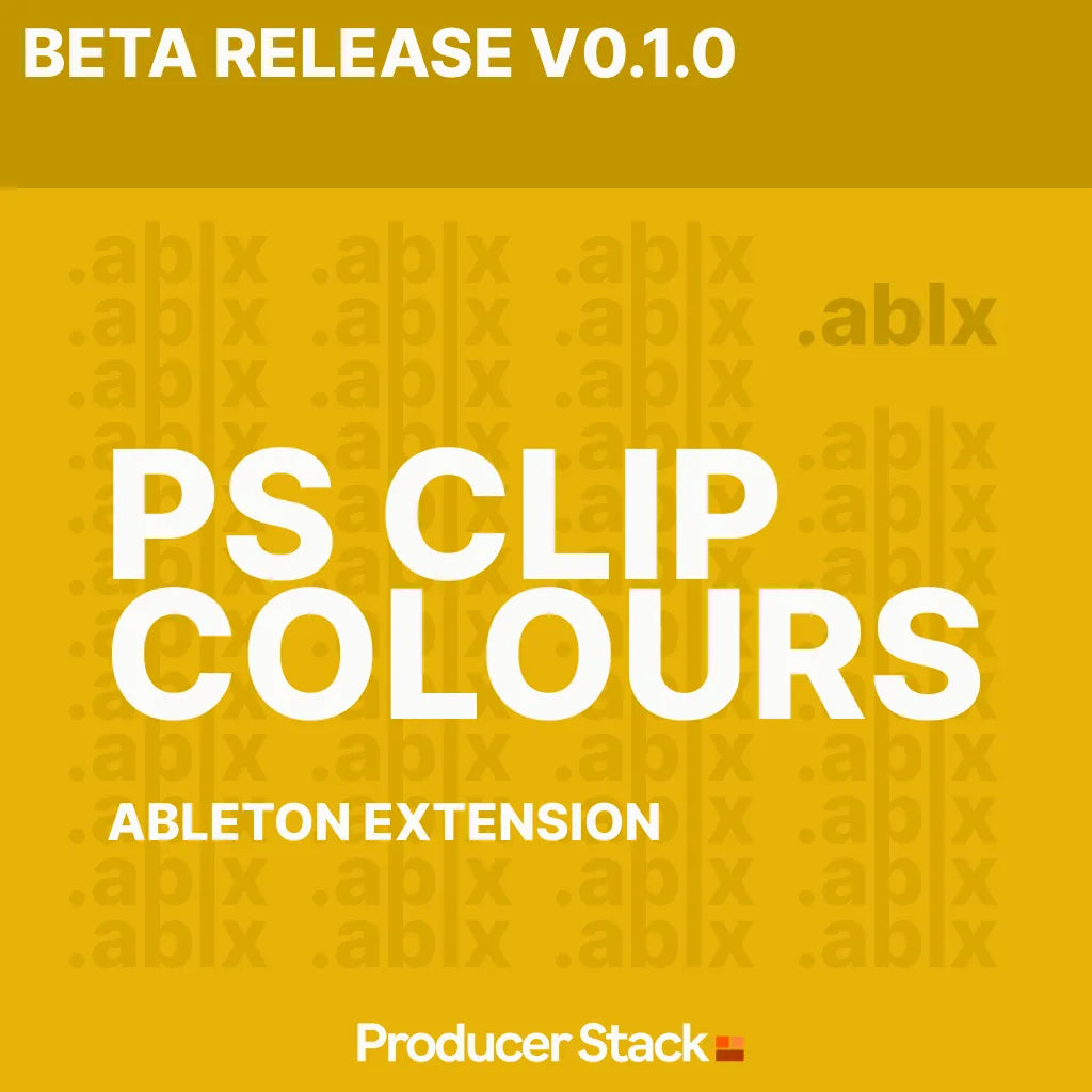 Clip Colours for Ableton: PS Clip Colours (Free Beta)