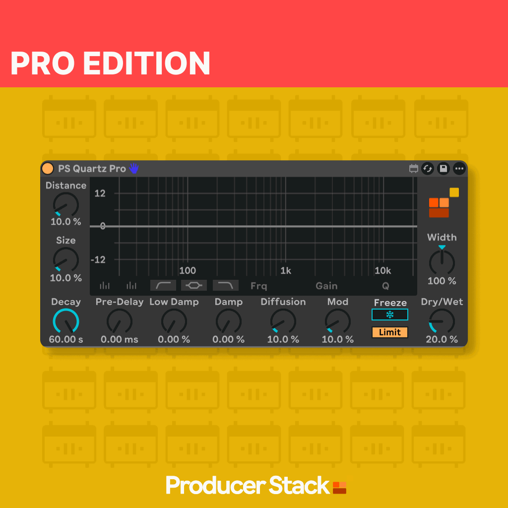 Quartz Reverb Max for Live Audio Device