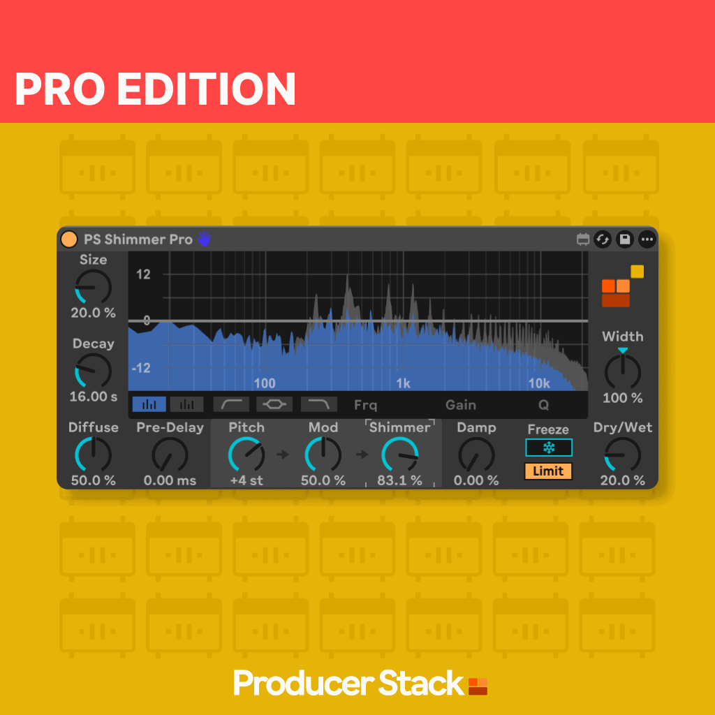 Shimmer Reverb Max for Live Audio Device
