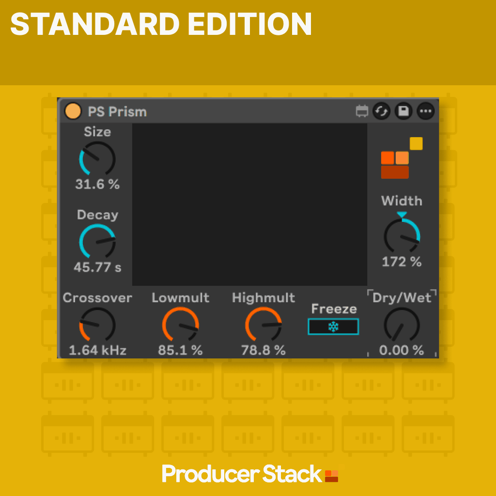 Prism Reverb Max for Live Audio Device